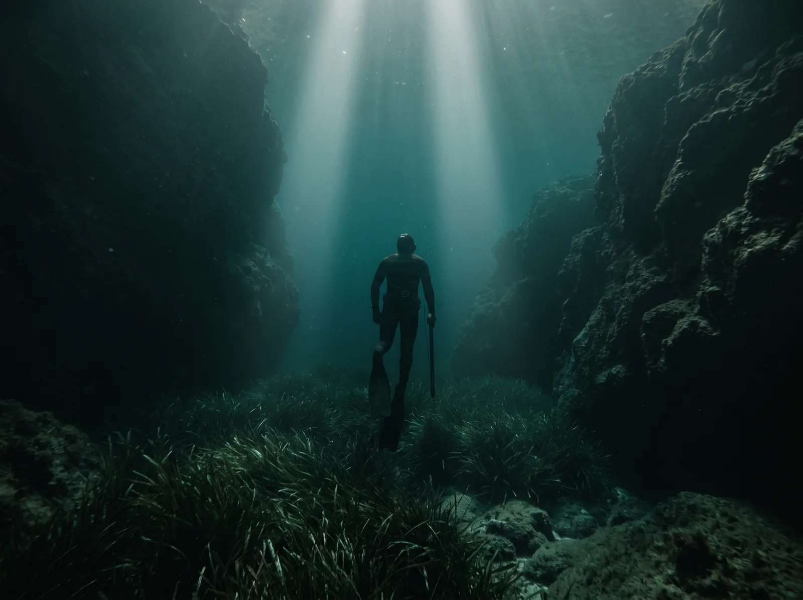Spanish coast — spearfishing