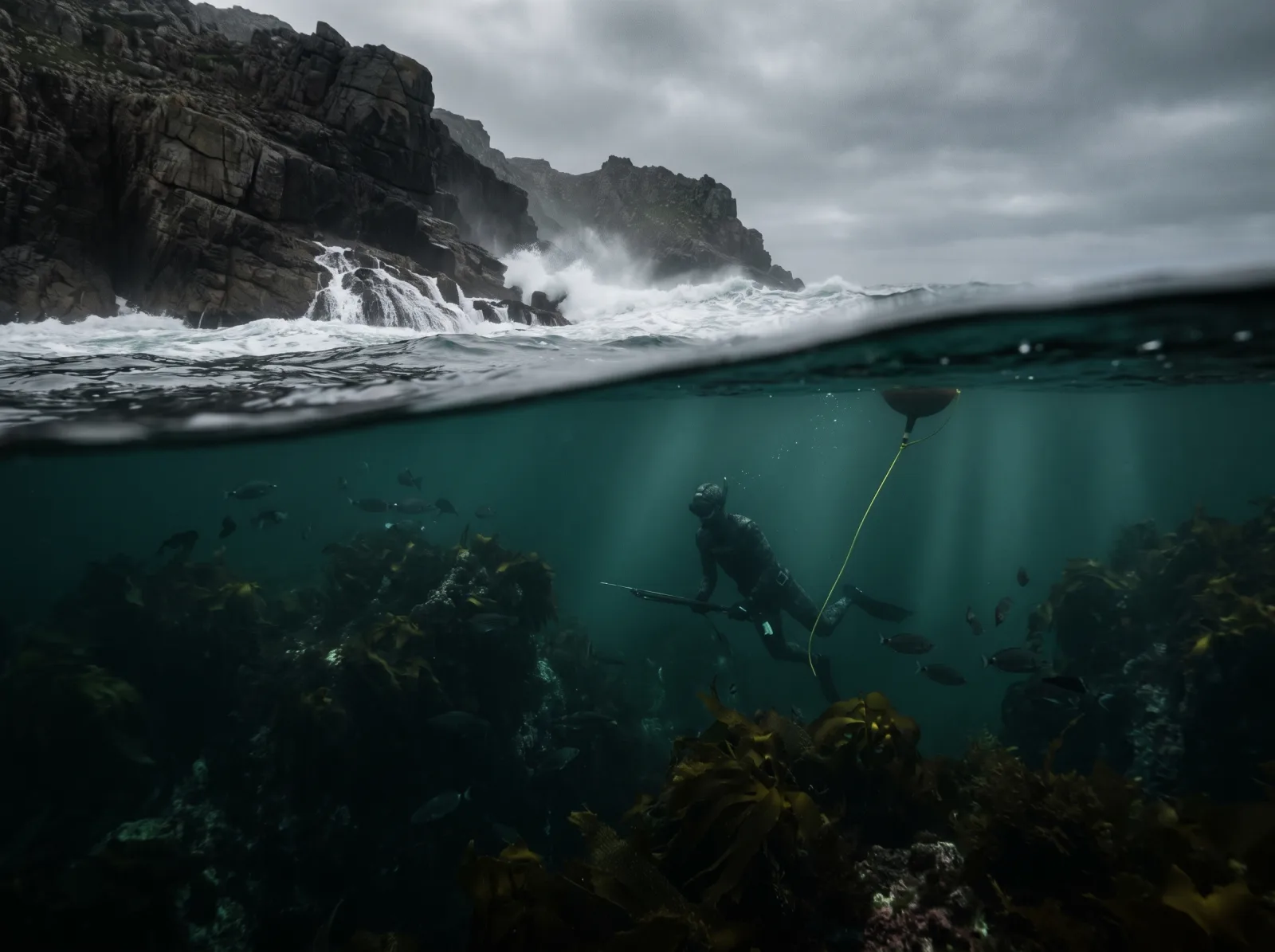 Portuguese coast — spearfishing