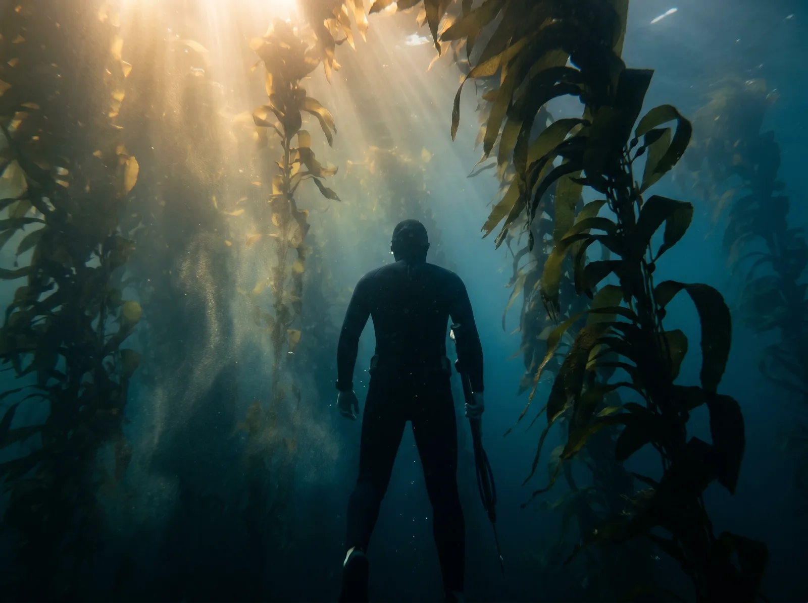 US coast — spearfishing